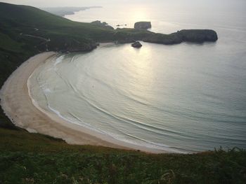 Scenic view of beach