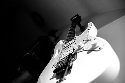 Close-up of guitar