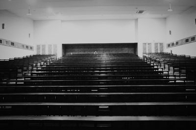 Low angle view of stairs leading to staircase