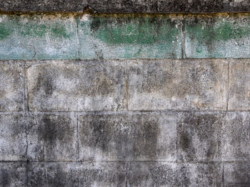 Full frame shot of weathered wall