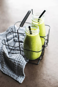 Close-up of drink on table