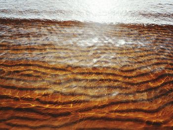 Full frame shot of sea shore