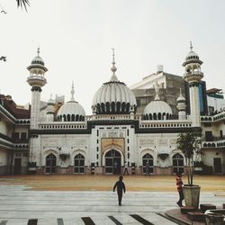 Low angle view of temple