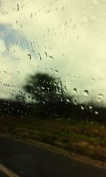 Rain drops on glass