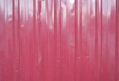 Full frame shot of pink metal