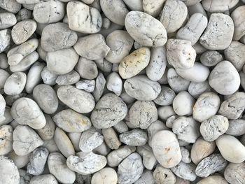 Full frame shot of pebbles