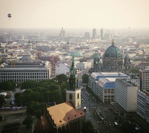 Cityscape against sky