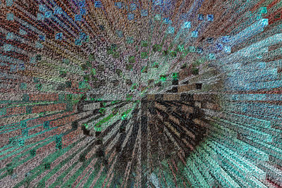 Full frame shot of multi colored wall