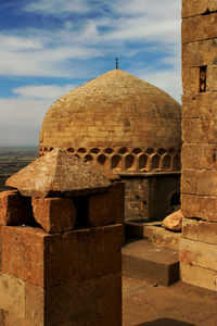 View of temple against sky