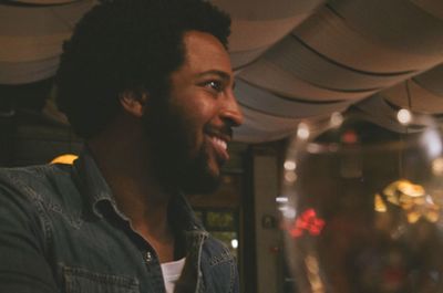 Portrait of young woman