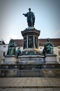 Low angle view of monument