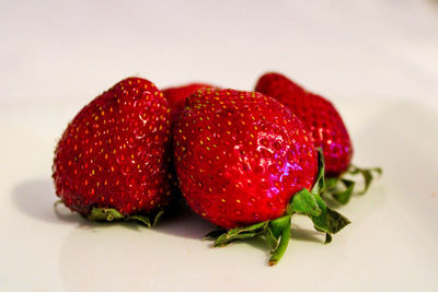 Close-up of strawberries
