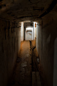 Corridor in old building