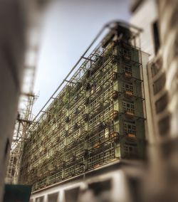 Close-up of built structure