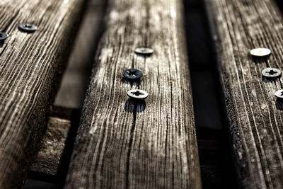 Full frame shot of wooden plank