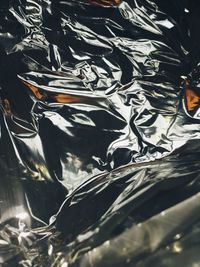 Full frame shot of shiny wrapping paper