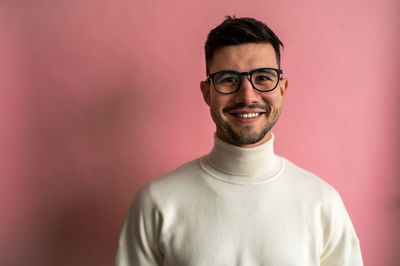 Portrait of young man wearing sunglasses