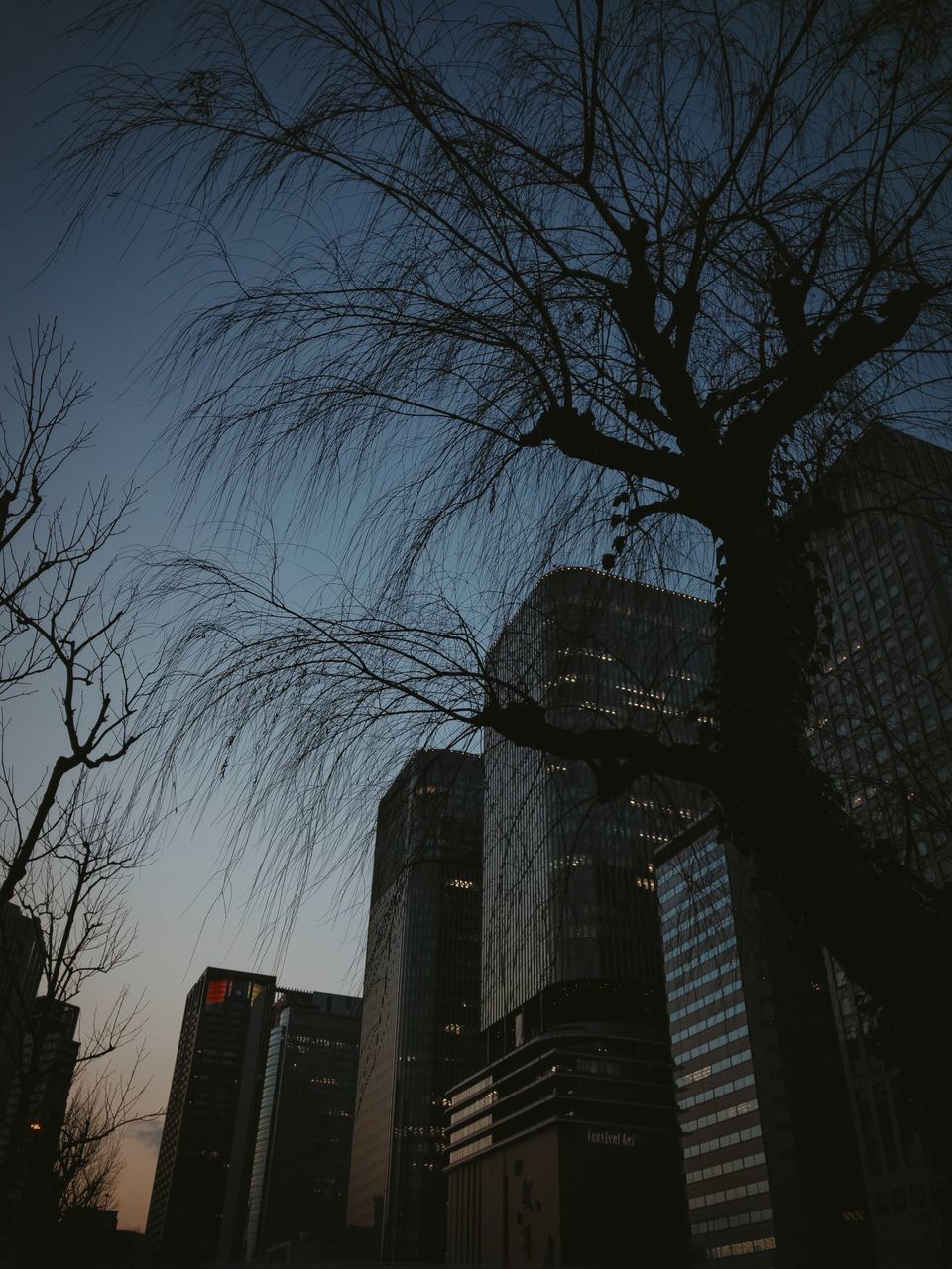 VIEW OF SKYSCRAPERS AGAINST SKY