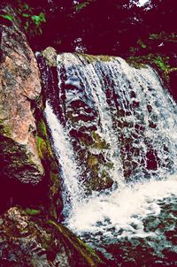 View of waterfall