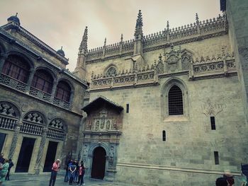 Low angle view of church