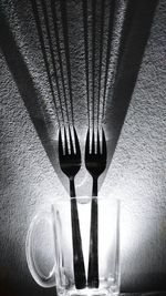 Close-up of table