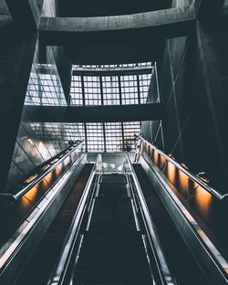 Staircase in modern building