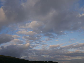 Low angle view of sky
