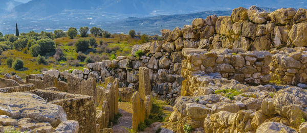 Panoramic view of landscape against sky