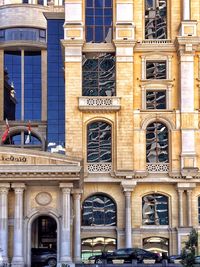 Facade of historical building