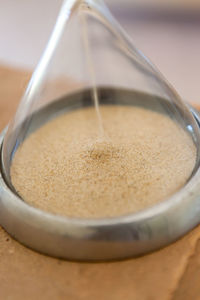 Close-up of coffee on table