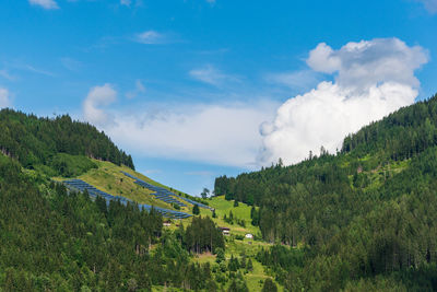 Panoramic view of landscape against sky