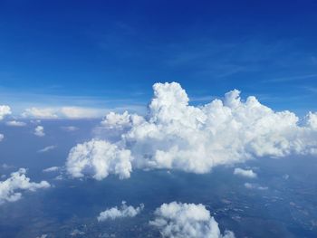 Low angle view of clouds in sky