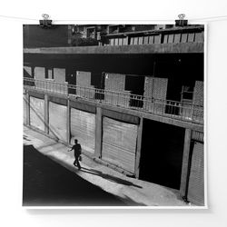 Woman standing in building