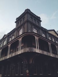 Low angle view of built structure