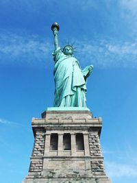 Statue of liberty against sky