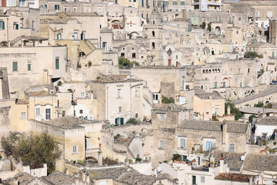 High angle view of townscape