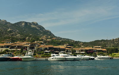 Porto cervo's cityscape