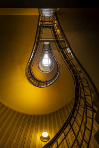 Low angle view of ceiling