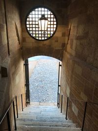 Corridor of building