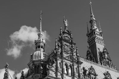 Hamburg and the alster river