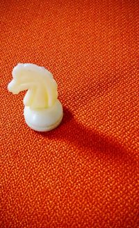 Close up of white food on table