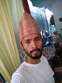 Portrait of young man