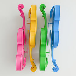 Close-up of equipment against white background