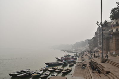 Panoramic view of sea against sky