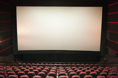 View of empty chairs at home