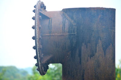 Close-up of weathered wall