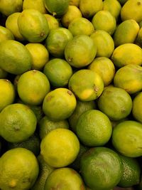 Full frame shot of oranges in market
