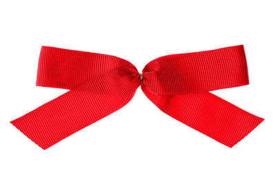 Close-up of red flag against white background