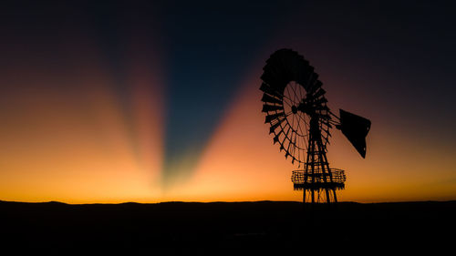 Scenic view of sunset