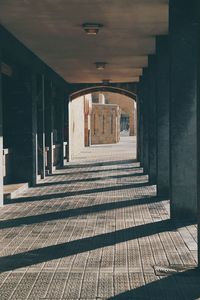 Columns architecture in the city